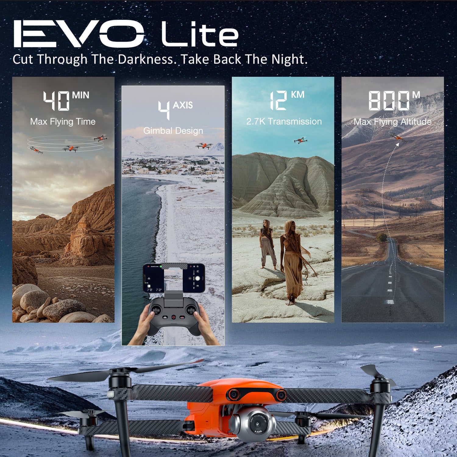 EVO Lite flagship camera drone