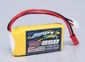 Аккумулятор ZIPPY Compact 850mAh 2S 25C фото