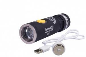 Тактический фонарь Armytek Prime C1 Pro XP-L Magnet USB (теплый свет) 980лм + 18350 Li-Ion фото
