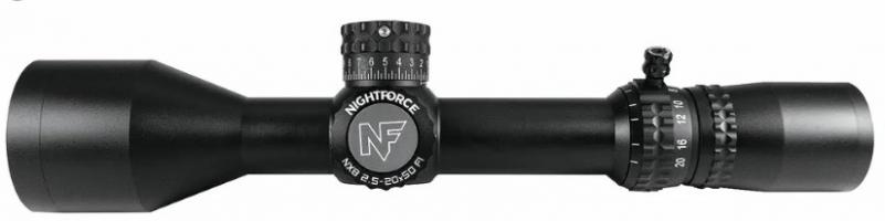 Оптический прицел Nightforce NX8 2.5-20x50 F1 фото