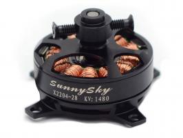 Двигатель бесколлекторный SunnySky X2204-1480kv фото