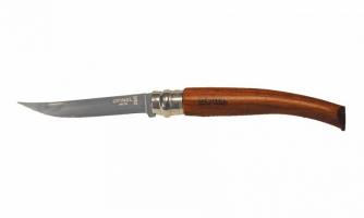 Нож Opinel серии Slim №10, филейный Bubinga фото
