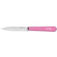Нож столовый Opinel №113, деревянная рукоять, блистер, нержавеющая сталь, розовый 002036 фото