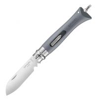 Нож Opinel №09 DIY, нержавеющая сталь, сменные биты, серый фото