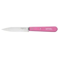 Нож столовый Opinel №112, деревянная рукоять, блистер, нержавеющая сталь, розовый 002035 фото