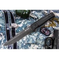 Тактический нож Alpha D2 Stonewash Serrated фото