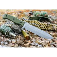 Нож выживания Survivalist X AUS-8 TacWash Green G10 фото