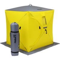 Палатка Helios Куб 1,8×1,8 желтый/серый фото
