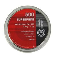 Пульки Geco SUPERPOINT, 0.50 г, 4.5 мм, 500 шт фото