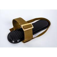 Комплект креплений брезент Маяк (амортизатор, носковой и пяточный ремень, коричневый) фото