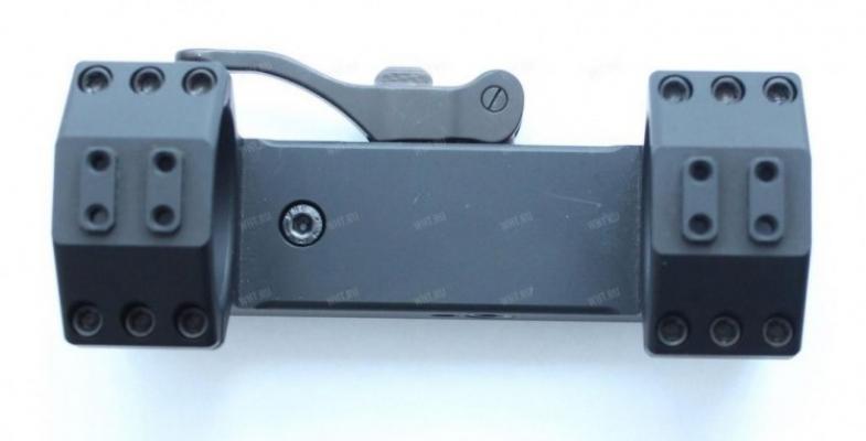 Быстросъемный моноблок Contessa Tactical, кольца 34 мм, BH = 15 мм, на Picatinny, 0 MOA фото 2