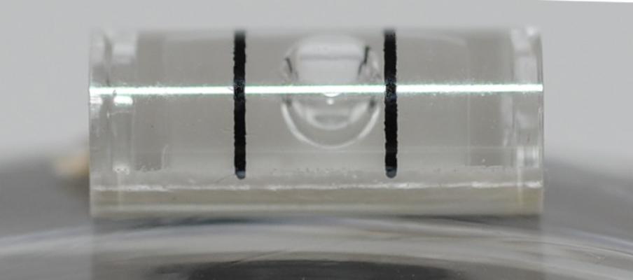 Пузырьковый уровень 5 мм для кронштейнов Spuhr фото 1