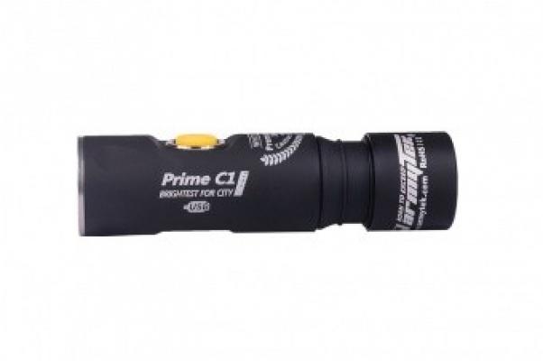 Тактический фонарь Armytek Prime C1 Pro XP-L Magnet USB (теплый свет) 980лм + 18350 Li-Ion фото 2