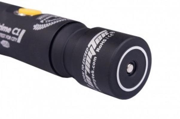 Тактический фонарь Armytek Prime C1 Pro XP-L Magnet USB (теплый свет) 980лм + 18350 Li-Ion фото 3