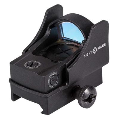 Коллиматорный прицел Sightmark Mini Shot Pro Spec Reflex sight зеленая точка 5МОА, Weaver фото 2
