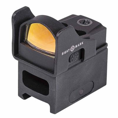 Коллиматорный прицел Sightmark Mini Shot Pro Spec Reflex sight зеленая точка 5МОА, Weaver фото 3