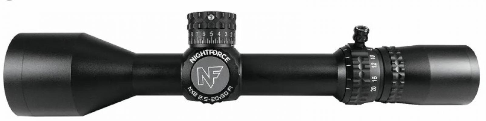 Оптический прицел Nightforce NX8 2.5-20x50 F1 фото 1