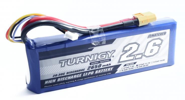 Аккумулятор Turnigy 2650mAh 3S 20C фото 1
