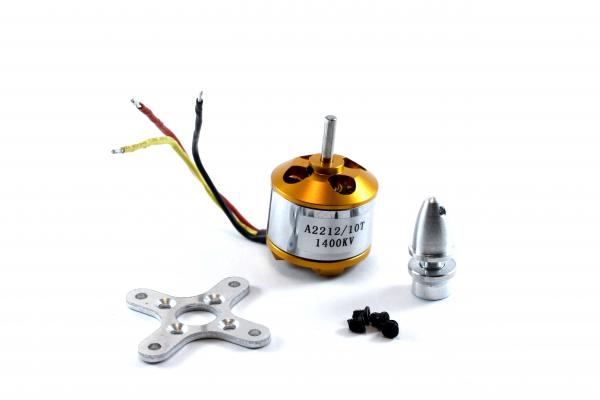 Двигатель бесколлекторный A2212/10T-1400kv фото 1