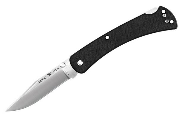 Нож складной Buck Slim Hunter Pro черный cat.12103 фото 1