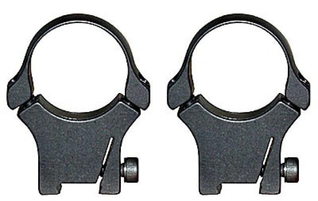 Небыстросъемные раздельные кольца Apel EAW для установки на призму 11 мм, 26 мм, BH 20 мм фото 1