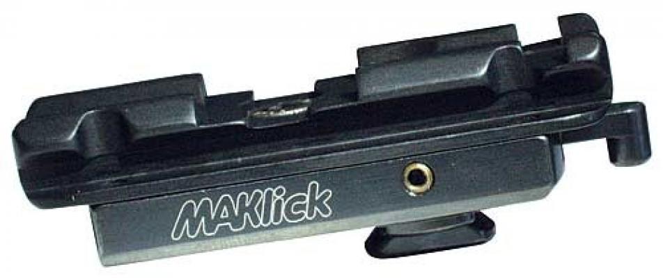 Быстросъемный кронштейн MAKlick на переднее основание кронштейна MAK, Apel с планкой Picatinny фото 1