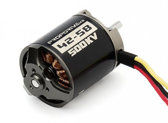 Двигатель бесколлекторный PROPDRIVE v2 4258 500kv фото 1