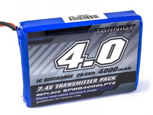 Аккумулятор Turnigy 4000mAh 2S 1C (для передатчиков) фото 1