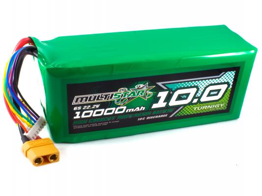 Аккумулятор Turnigy Multistar 10000mAh 6S 10C фото 1