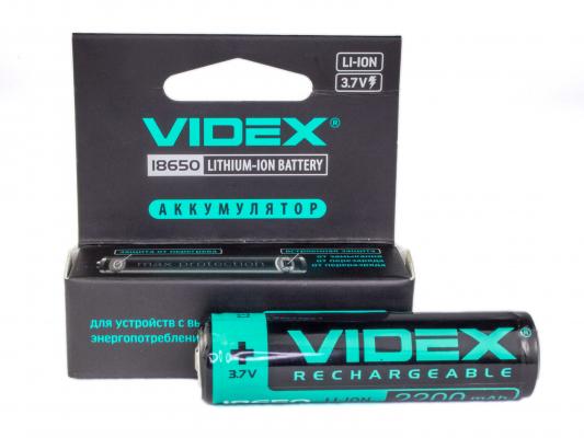 Аккумулятор Videx Li-Ion 18650-P 2200мАч фото 3