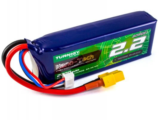 Аккумулятор Turnigy nano-tech 2200mAh 3S 25C фото 1