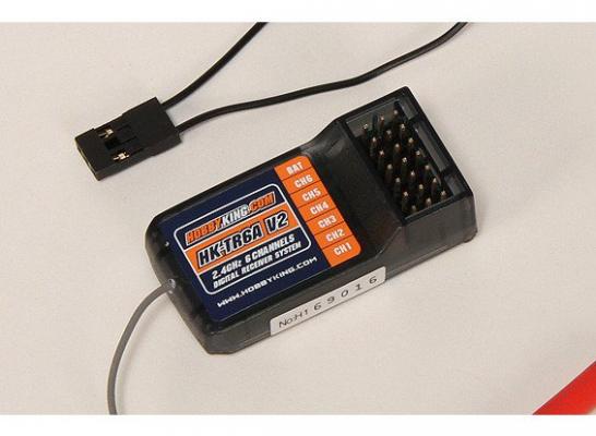 Приёмник HobbyKing HK-TR6A V2 6Ch фото 1