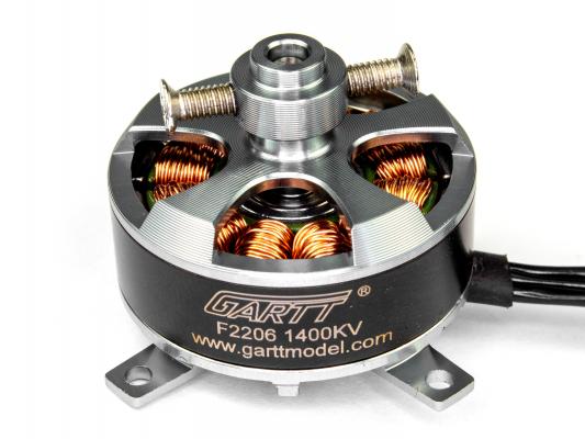 Двигатель бесколлекторный GARTT F2206 1400kv фото 1