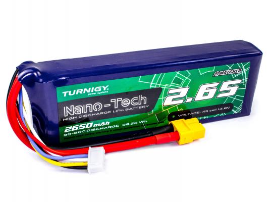 Аккумулятор Turnigy nano-tech 2650mAh 4S 30C фото 1