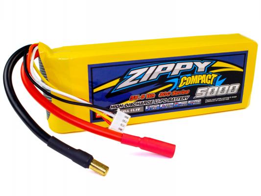 Аккумулятор ZIPPY Compact 5000mAh 3S 30C фото 1