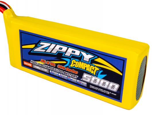 Аккумулятор ZIPPY Compact 5000mAh 3S 30C фото 2