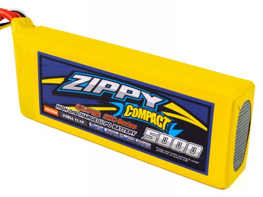 Аккумулятор ZIPPY Compact 5000mAh 3S 20C фото 2