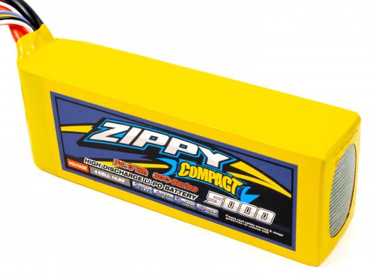 Аккумулятор ZIPPY Compact 5000mAh 4S 30C фото 2