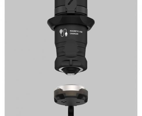 Тактический фонарь Armytek Dobermann Pro Magnet USB, XHP35.2 HI Теплый, 1500 лм, 1x18650 (в комплекте) фото 3