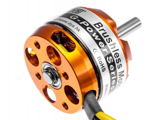 Двигатель бесколлекторный DYS D3530/10 1400kv фото 1