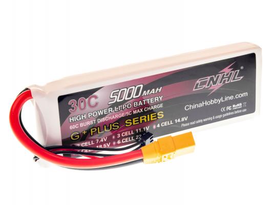 Аккумулятор CNHL 5000mAh 2S 40C (G+ Plus Series) фото 1