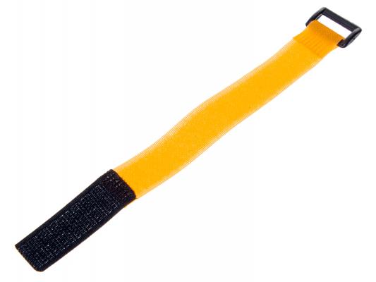 Ремешок (20см) для фиксации аккумулятора на липучке (оранжевый) фото 1