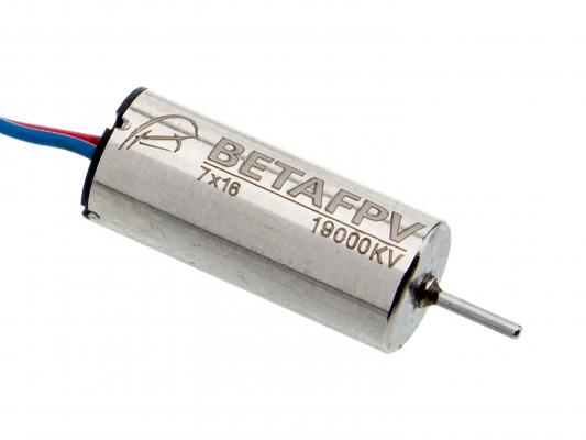 Двигатель коллекторный BetaFPV 7x16мм 19000kv (CW+CCW) фото 2