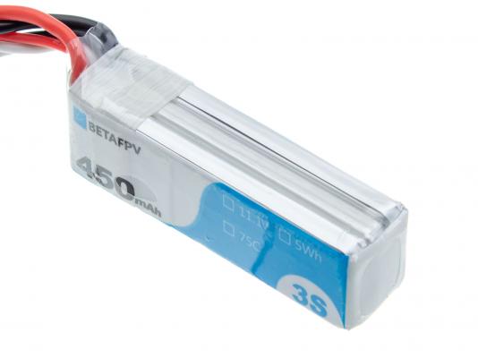 Аккумулятор BetaFPV XT30 450mAh 3S 75C фото 2