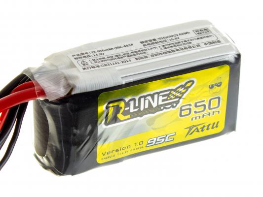 Аккумулятор TATTU R-Line V1.0 650mAh 4S 95C фото 1