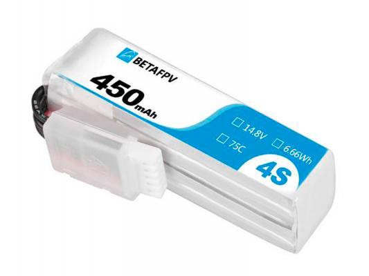 Аккумулятор BetaFPV XT30 450mAh 4S 75C фото 1