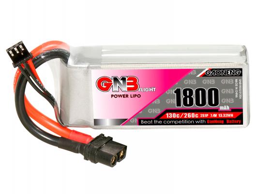 Аккумулятор Gaoneng GNB 1800mAh 2S 100C фото 1