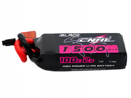 Аккумулятор CNHL 1500mAh 2S 100C (Black Series) фото 1