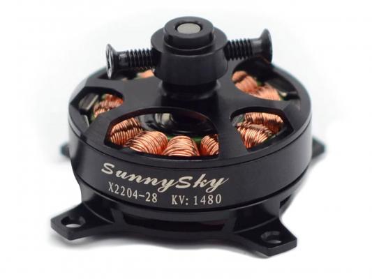 Двигатель бесколлекторный SunnySky X2204-1480kv фото 1
