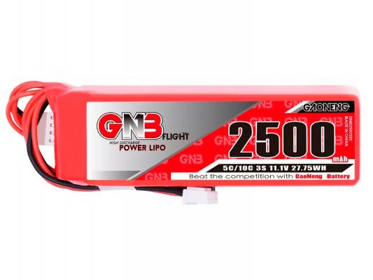 Аккумулятор Gaoneng GNB 2500mAh 3S 5C (для передатчиков) фото 1